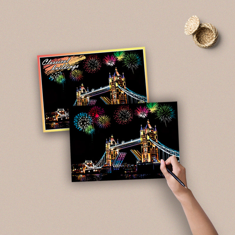 Landscape Architecture Scraping Painting