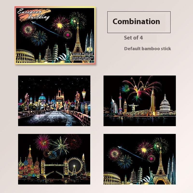 Landscape Architecture Scraping Painting