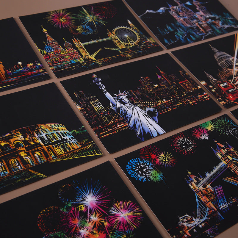 Landscape Architecture Scraping Painting